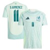 Camiseta de fútbol México Santiago Gimenez 11 Segunda Equipación 2024 - Hombre